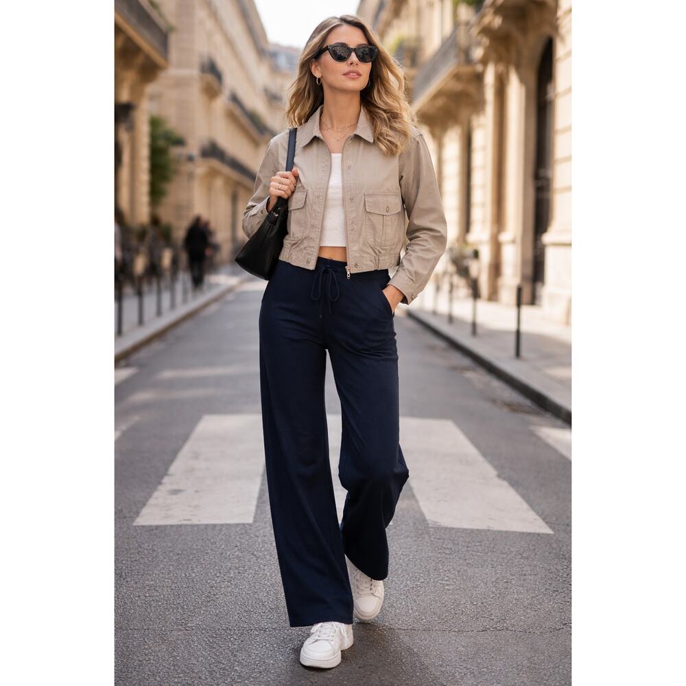 New James Perse Black Casual Pants NWT